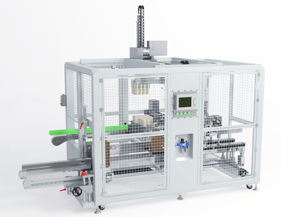 防爆顶装开装封一体机-插针型开箱机-泰州角边封箱机