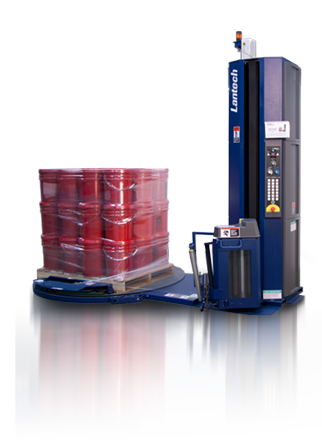 进口托盘缠绕机斜滚轮