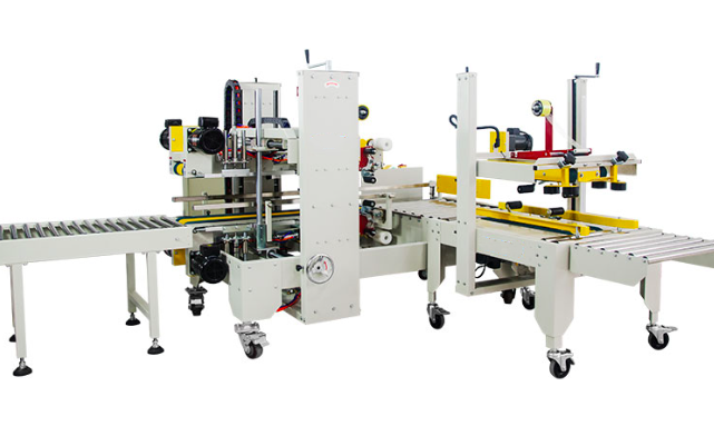 自动封箱机加角边封箱机MT-6602+MT-6702