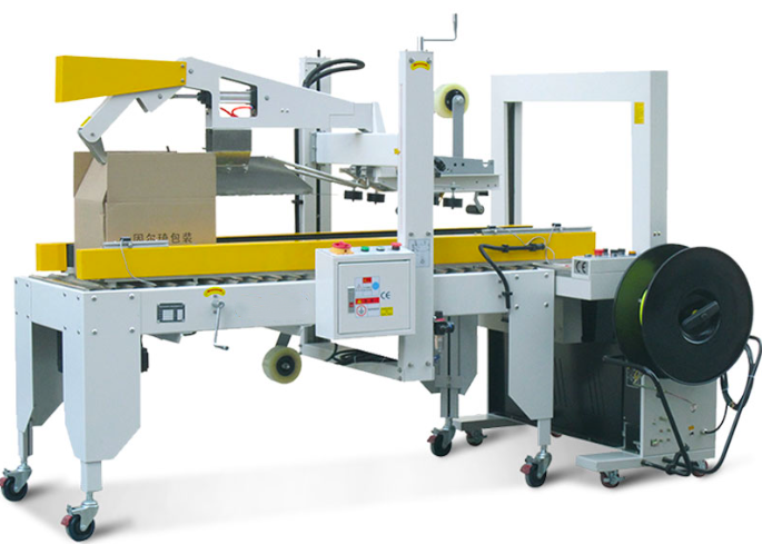 自动折盖封箱打包机MT-6605S+MT-85E