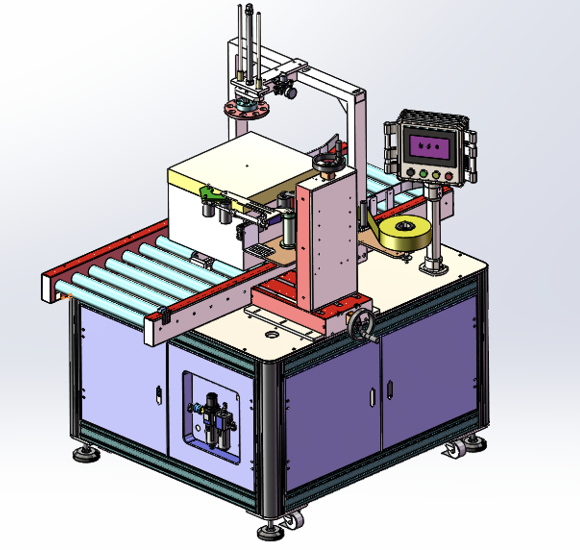 小型缠绕机，自动缠绕机 湖南地区缠绕机