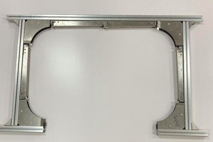 高速打包机送带槽