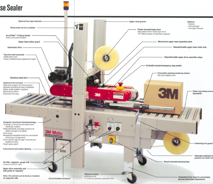 3M折盖封箱机弹簧700R