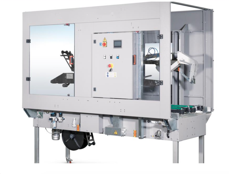 全自动牛皮纸封箱机-湿水牛皮纸半自动折盖封箱机