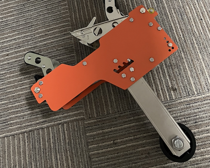 纸箱胶带打包头-烟台贴带器-不锈钢贴带器