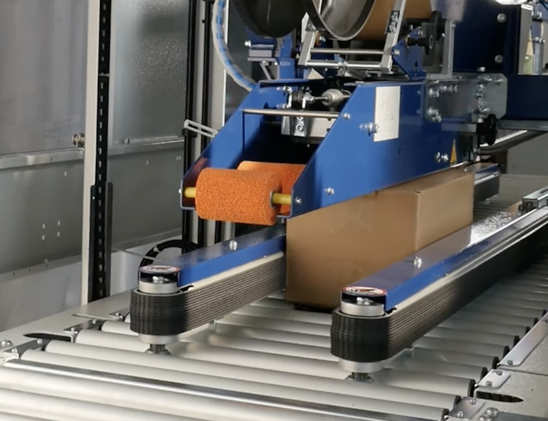 水胶带封箱机-湿水牛皮纸半自动折盖封箱机-封箱机皮带