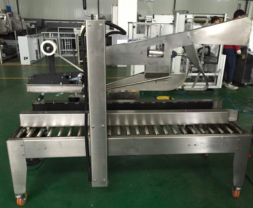 半自动不锈钢折盖封箱机MT-6605SS